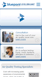 Mobile Screenshot of bluepointenvironmental.com