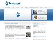 Tablet Screenshot of bluepointenvironmental.com